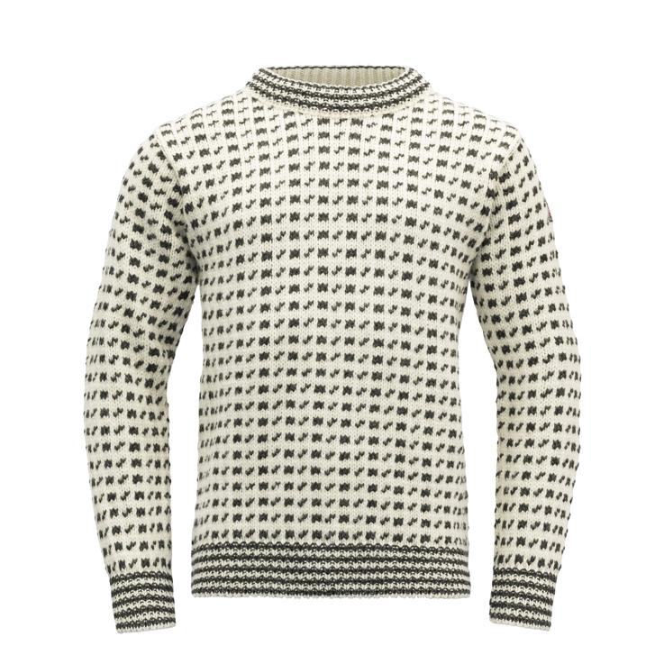 Devold Islender Wool Sweater Men's - Offwhite
