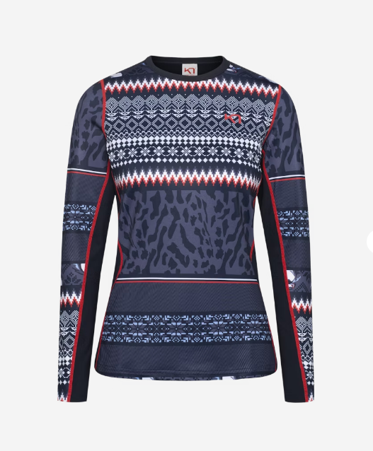 Marine Layer Womens Clothing Kari Traa Edith Long Sleeve Merino