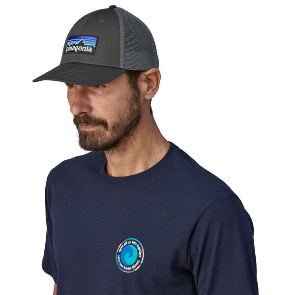 Patagonia P-6 Lopro Trucker Hat - Forge Grey
