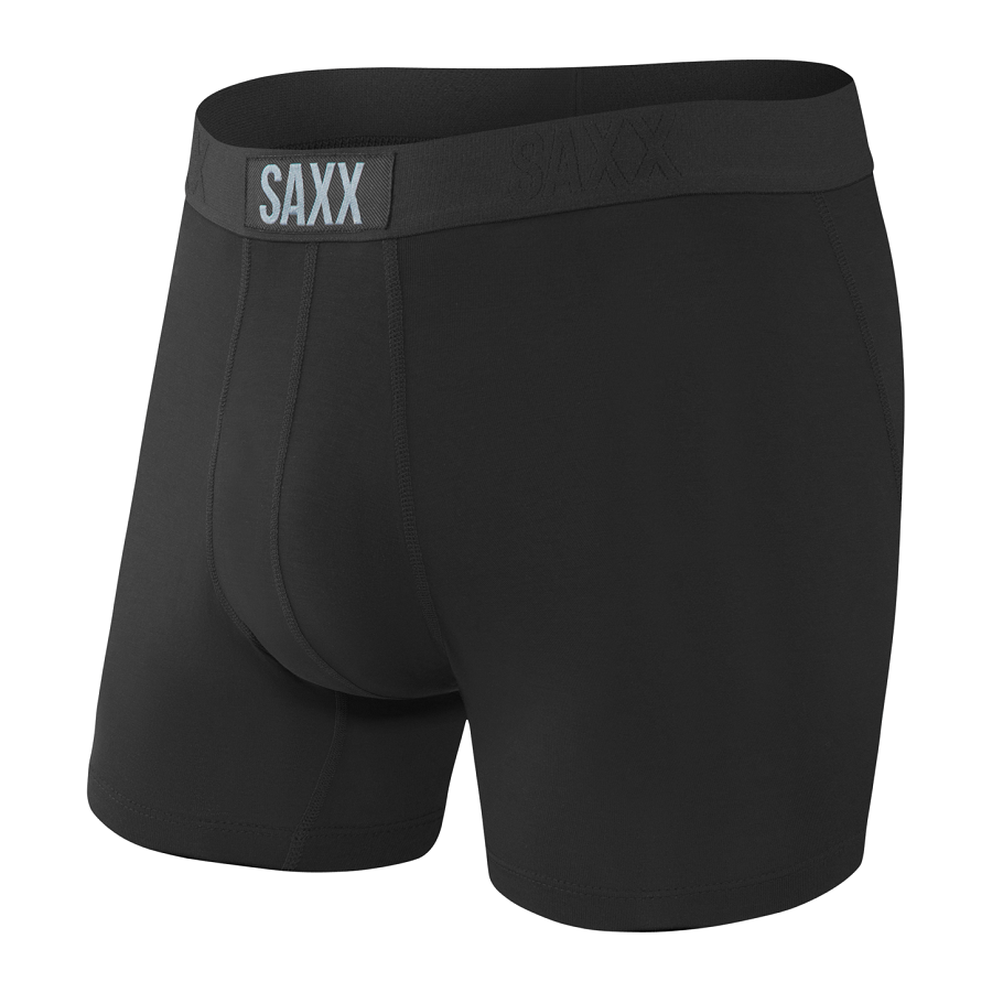Saxx Vibe Boxer Men's - Black/Black