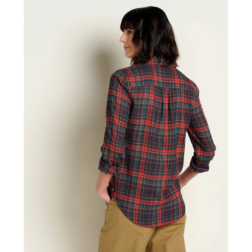 Toad & Co. Re-Form Flannel Shirt Women's - Black