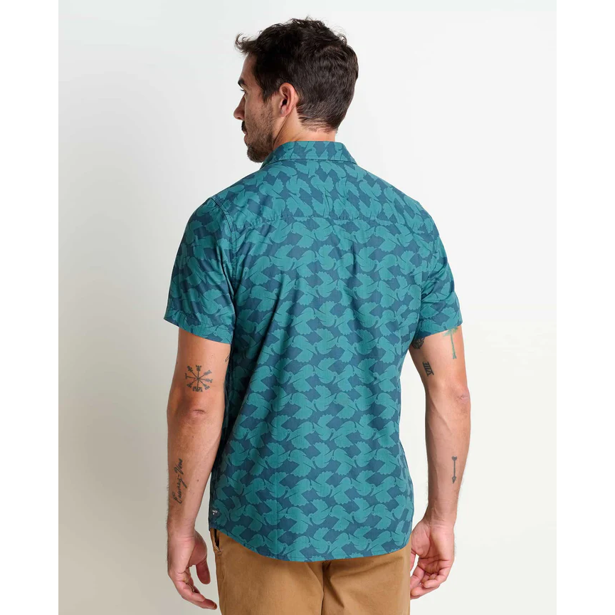 Toad and Co Fletch Short Sleeve Shirt Men's - Midnight Bird Print