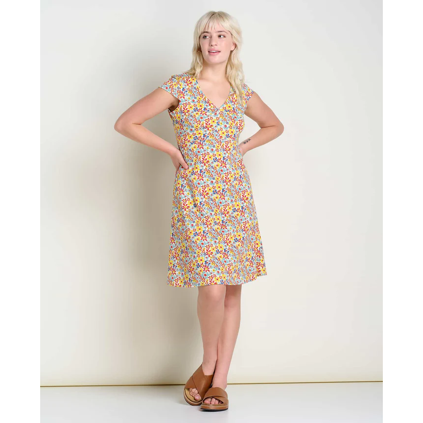 Toad and Co Rosemarie Dress - BARLEY