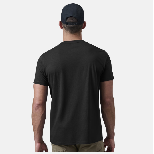 Yeti Logo Badge Short Sleeve T-Shirt Men's - Black/Grey