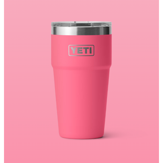 Yeti Rambler 20oz Stackable Cup - Tropical Pink