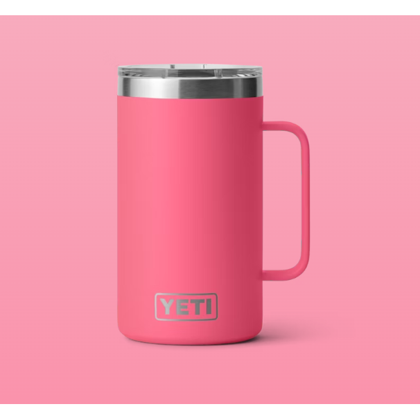 Yeti Rambler 24oz Mug - Tropical Pink