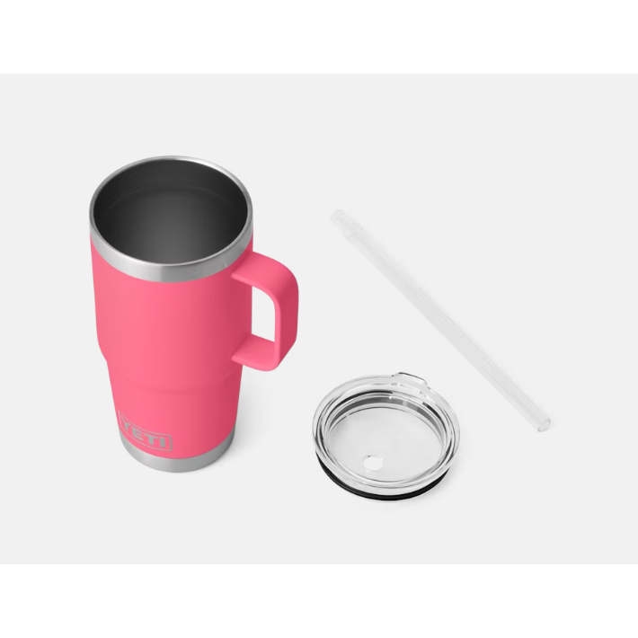 Yeti Rambler 25oz Straw Mug - Tropical Pink