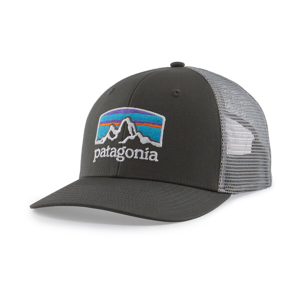 Patagonia Fitz Roy Horizons Trucker Hat - Forge Grey