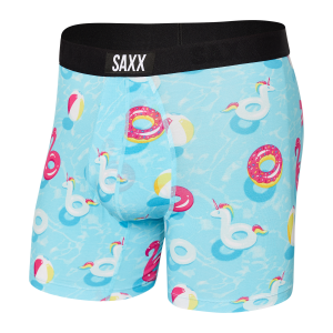 Saxx Vibe Boxer Men's - Pool Party - Blue