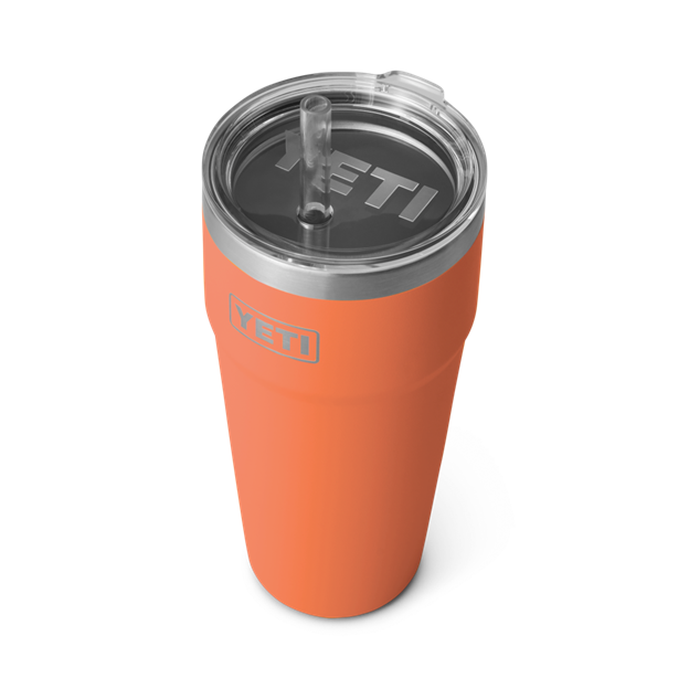 Yeti Rambler 26oz Stackable Cup with Straw Lid - High Desert Clay
