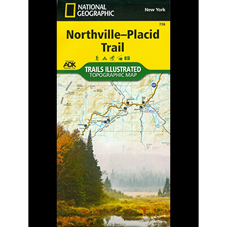 Adirondack Northville-Lake Placid Trail Map