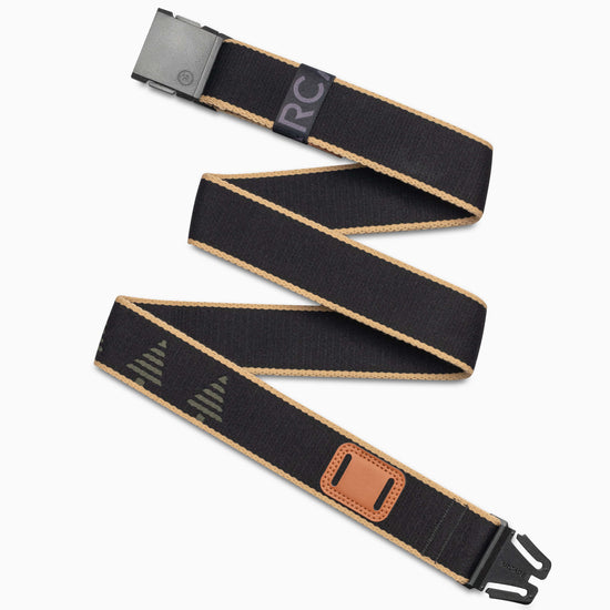 Arcade Blackwood Stretchy Belt - BLK/SAND