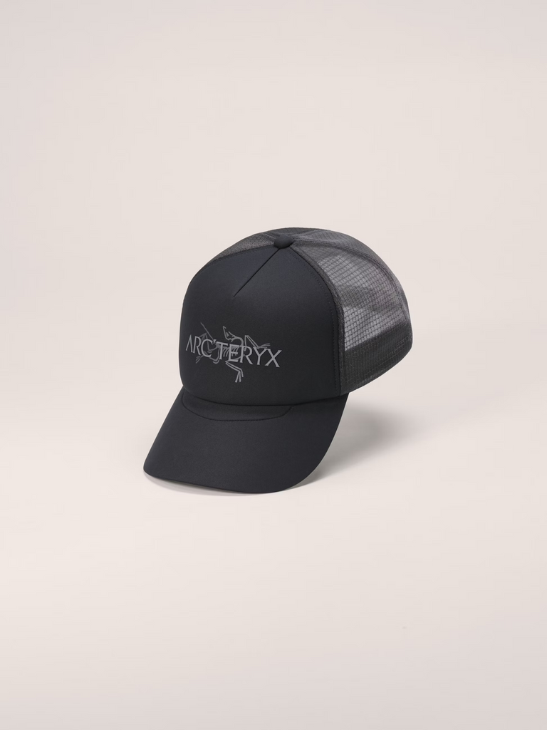 Arcteryx Bird Word Trucker Hat - Black/Cloud