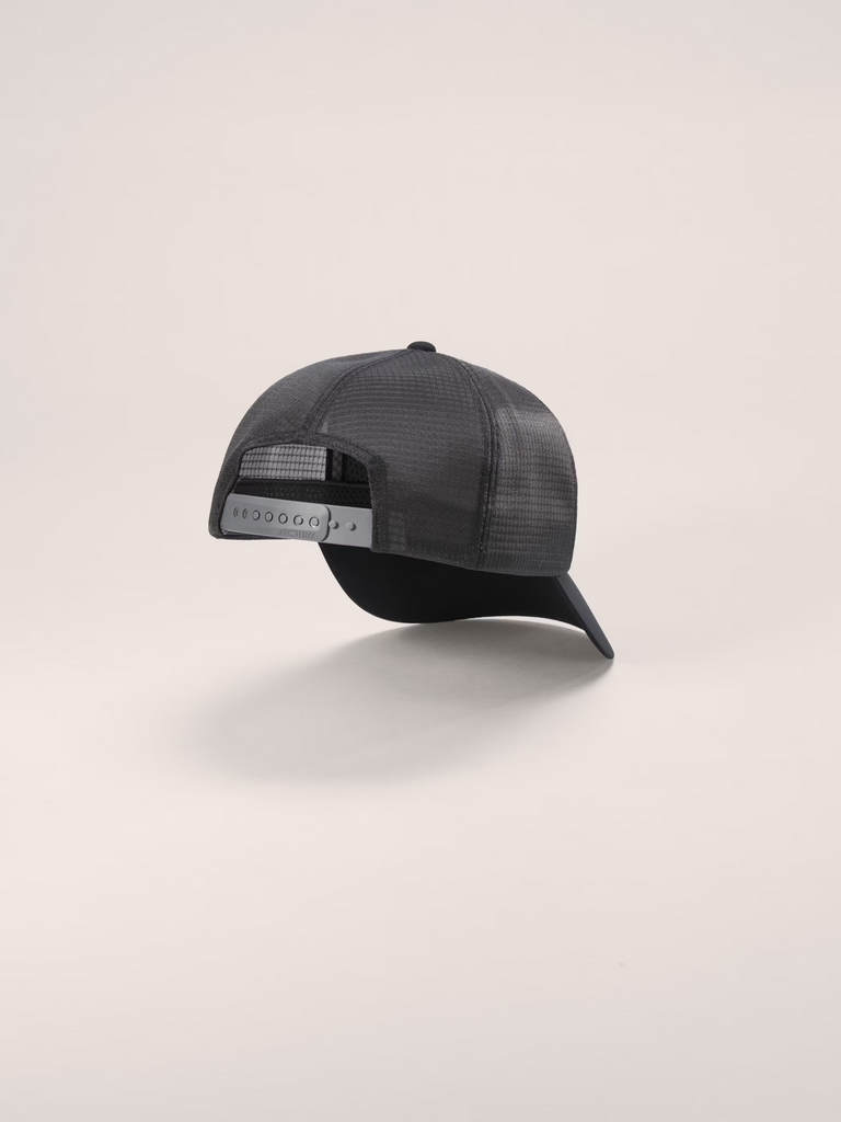 Arcteryx Bird Word Trucker Hat - Black/Cloud