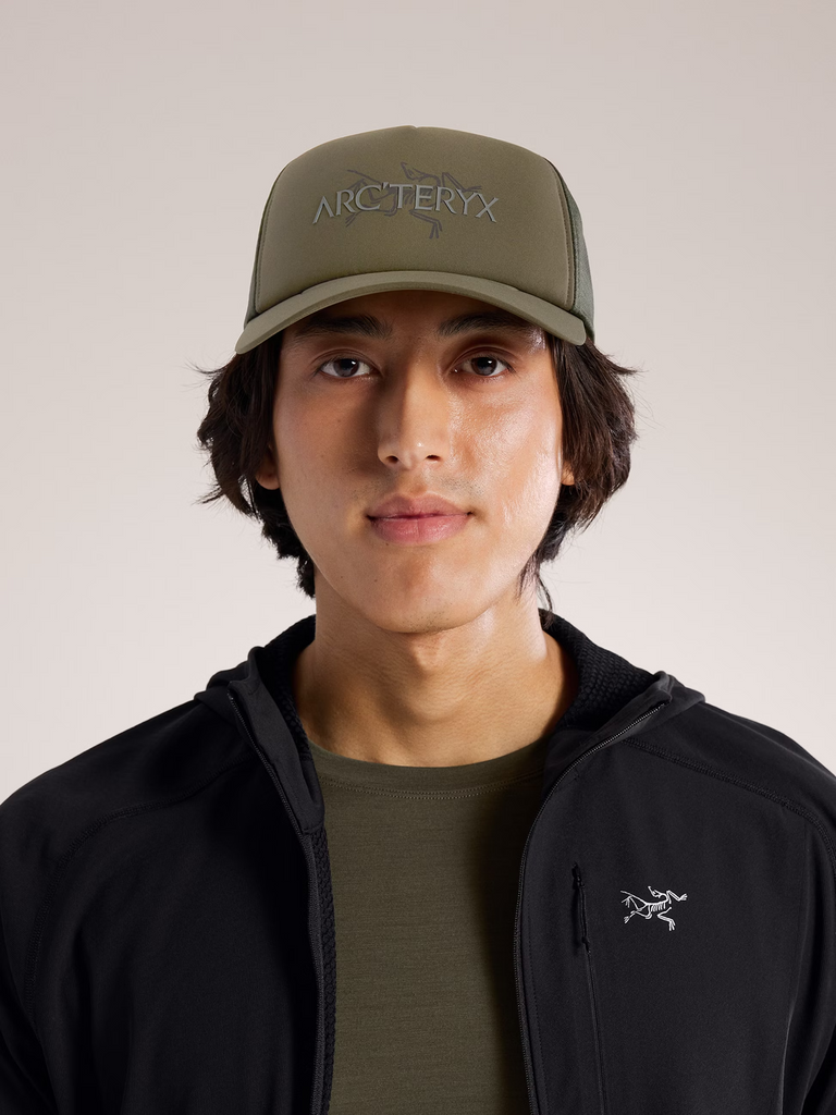 Arcteryx Bird Word Trucker Hat - Tatsu/Forage