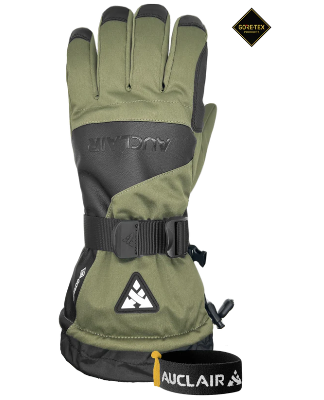 Auclair Twister GTX Warm Gloves - KHAKI/BL