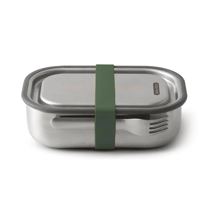 Black + Blum Stainless Steel Lunch Box 1L - Olive