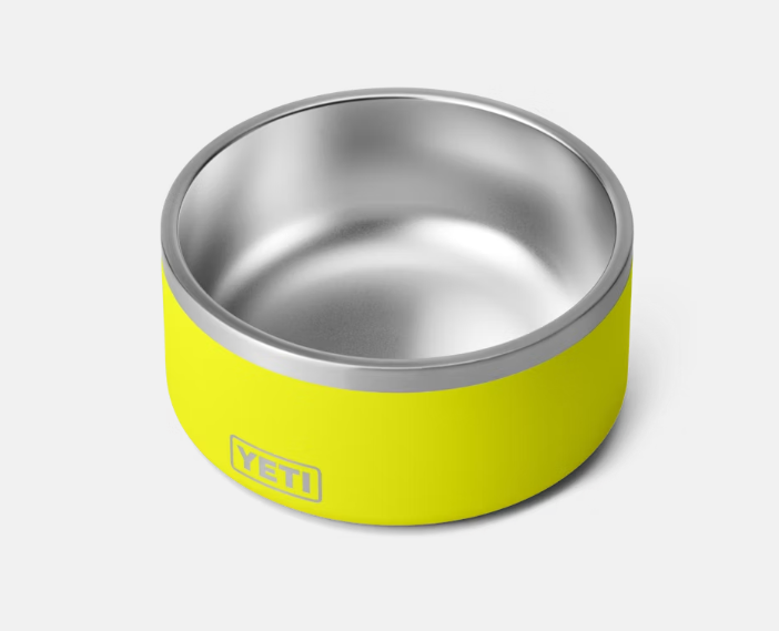 Boomer 8 Dog Bowl - Firefly Yellow