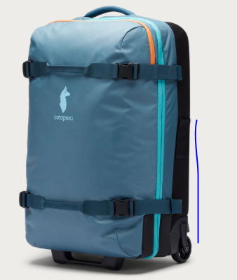 Cotopaxi Allpa 65L Roller Bag - Spruce/Abyss