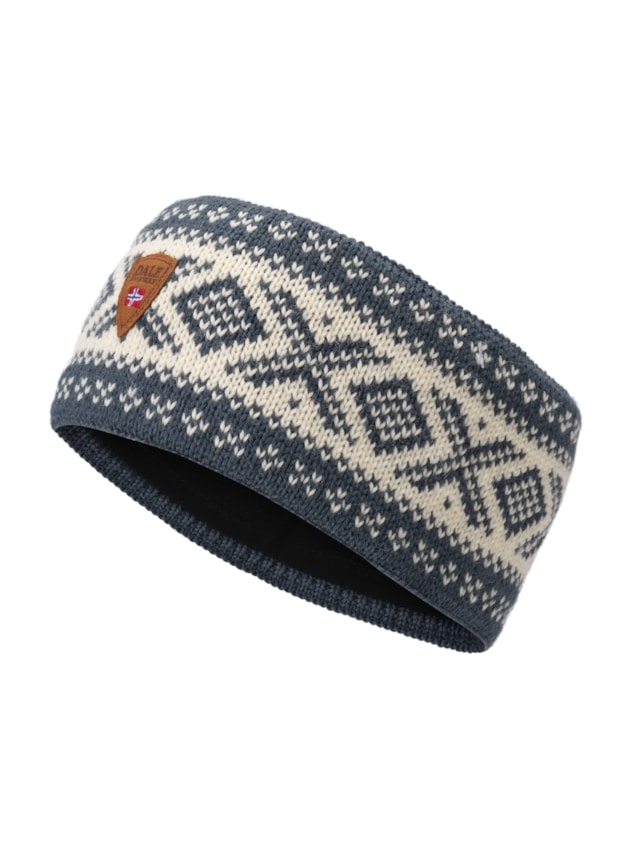 Dale of Norway Cortina 1956 Headband - STEEL/OW