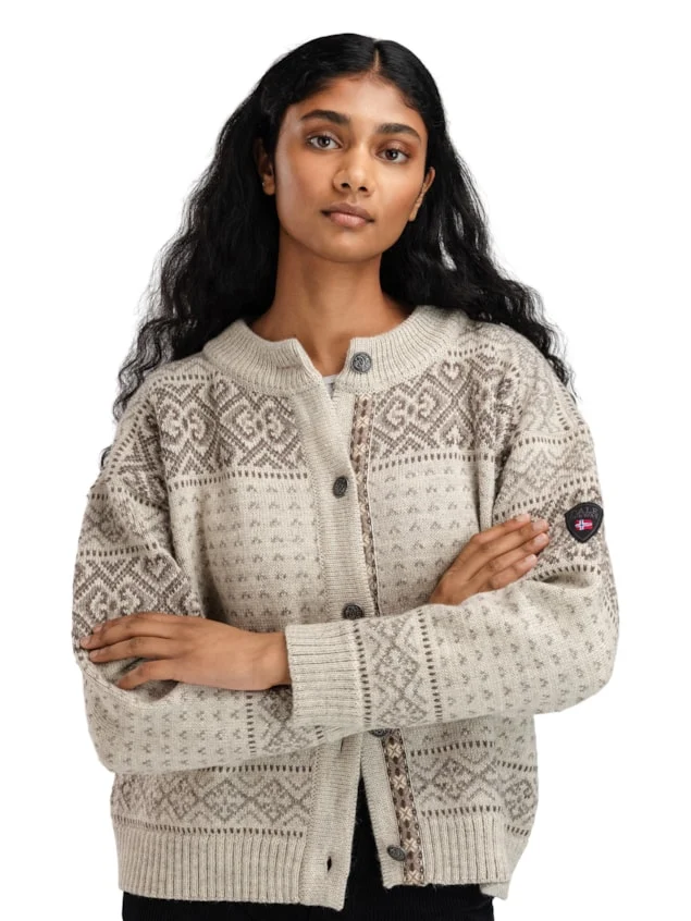 Dale of Norway Hannah Cardigan Women's - VANILLA