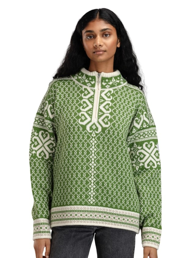 Dale of Norway Leknes Sweater Women's - S GREEN