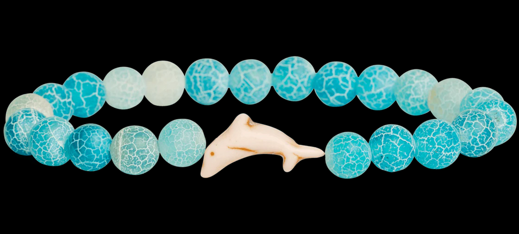 Dolphin Tracking Bracelet - AQUA