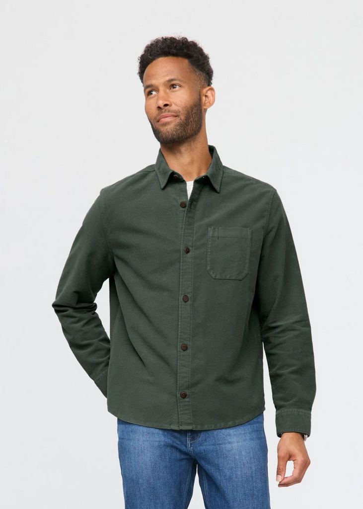 Duer No Sweat Moleskin Shirt Men's - PEAT