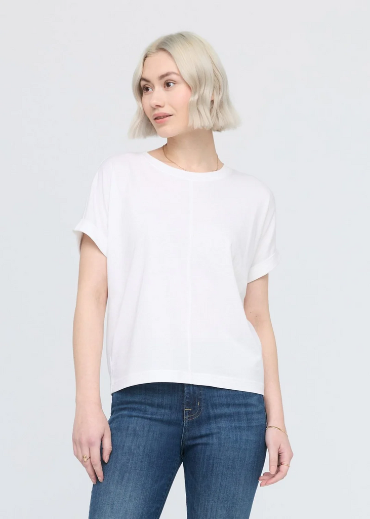Duer Pure Pima Dolman Tee Women's - White