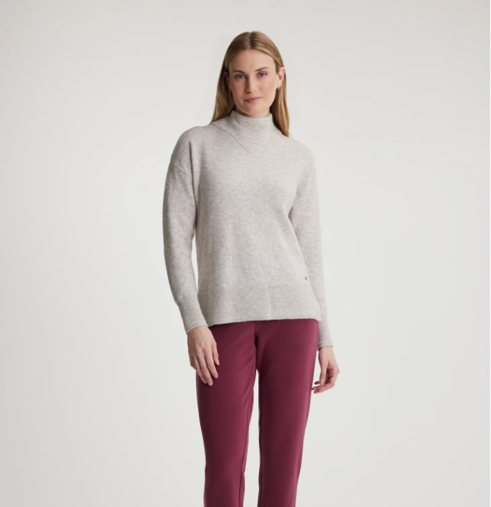 Fig Anaya Mock Neck Sweater Women's - BIRCH HT