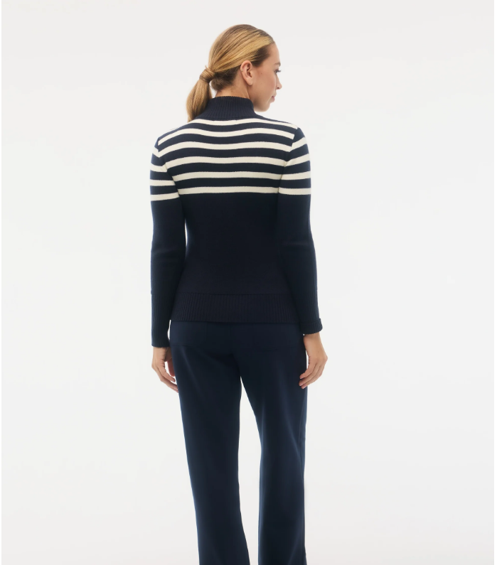 Fig Chiara Mock Neck Sweater Women's - NT PEARL