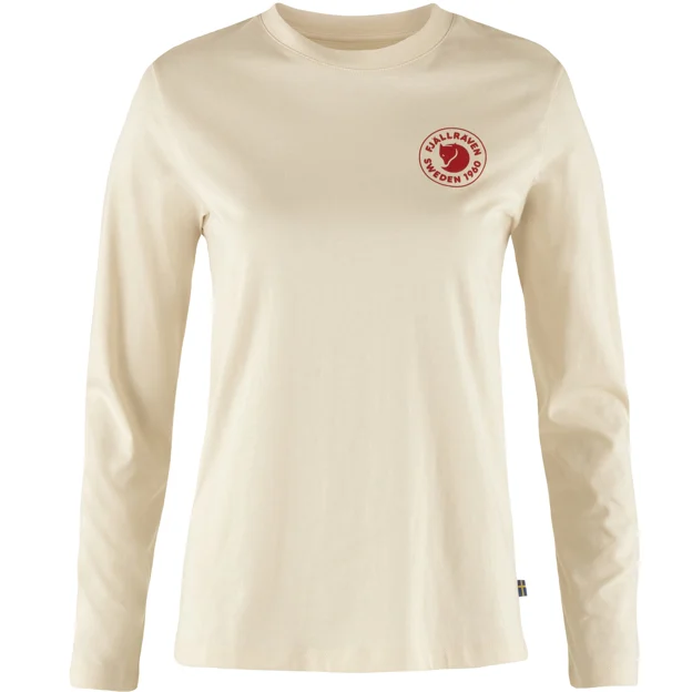 Fjallraven 1960 Logo Longsleeve T-Shirt Women's - Chalk White