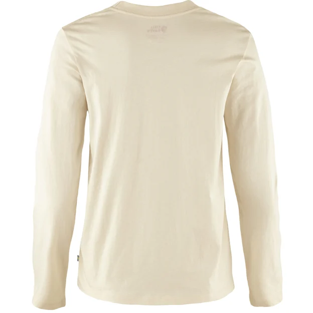 Fjallraven 1960 Logo Longsleeve T-Shirt Women's - Chalk White