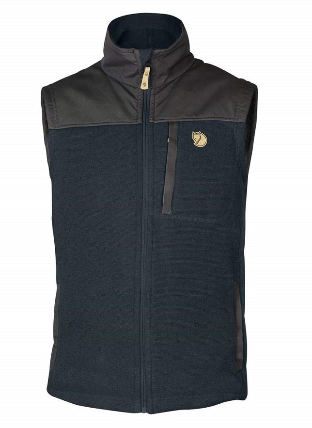 Fjallraven Buck Fleece Vest - Navy