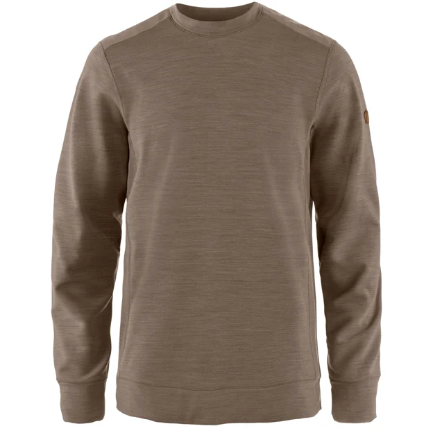 Fjallraven Keb Fleece Crew Neck Men's - SUEDE BR