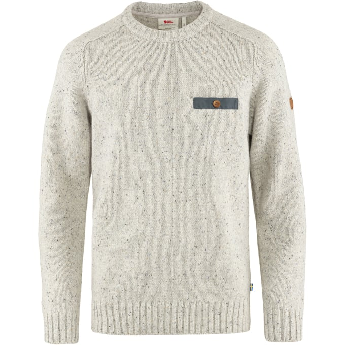 Fjallraven Lada Round Neck Sweater Men's - Chalk