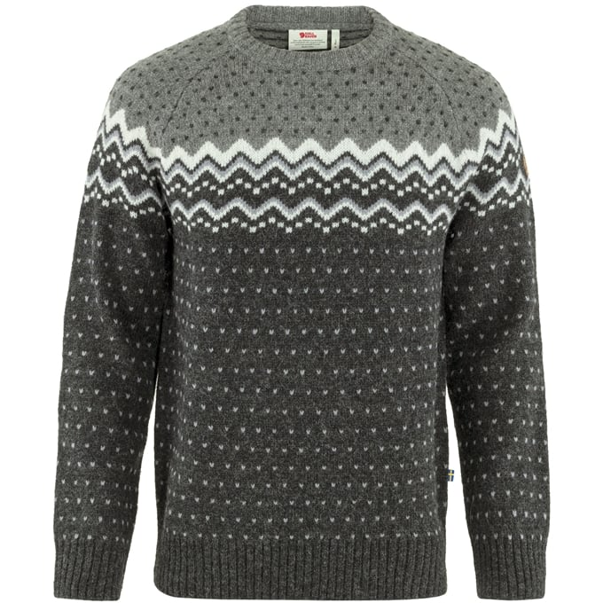Fjallraven Ovik Knit Sweater Men's - Dark Grey