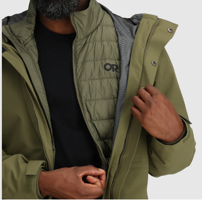 Foray 3-In-1 Parka Men's - Ranger Green