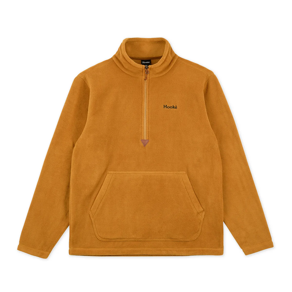 Hooké Pullover Polar Fleece Men's - OCHRE