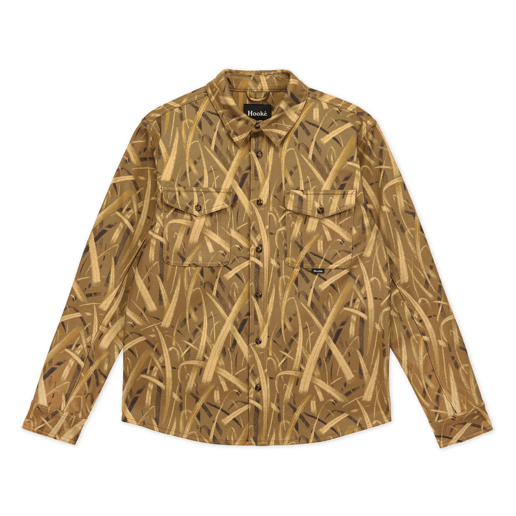 Hooké Waterfowl Camo Flannel Shirt Men's - WATERFOW