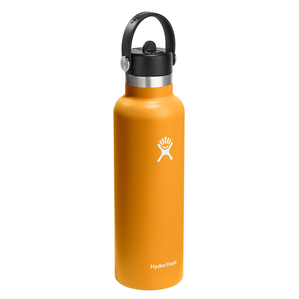 Hydro Flask 21oz Standard With Straw Lid - FOSSIL