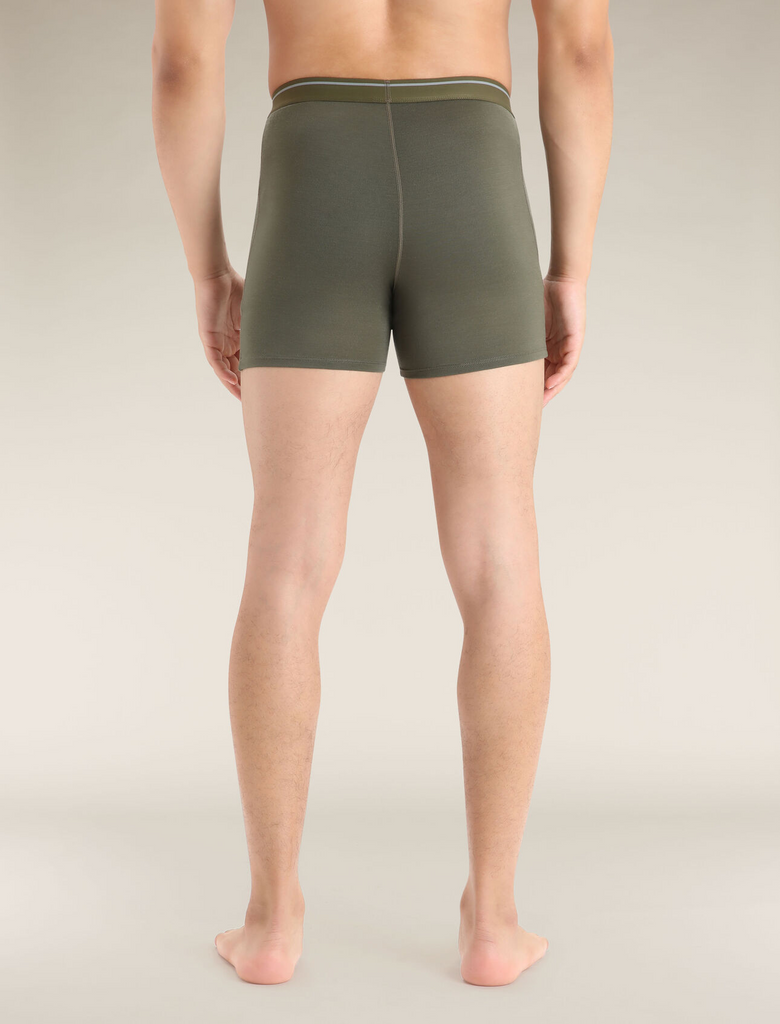 Icebreaker Anatomica Boxers W/Fly Men's - Loden