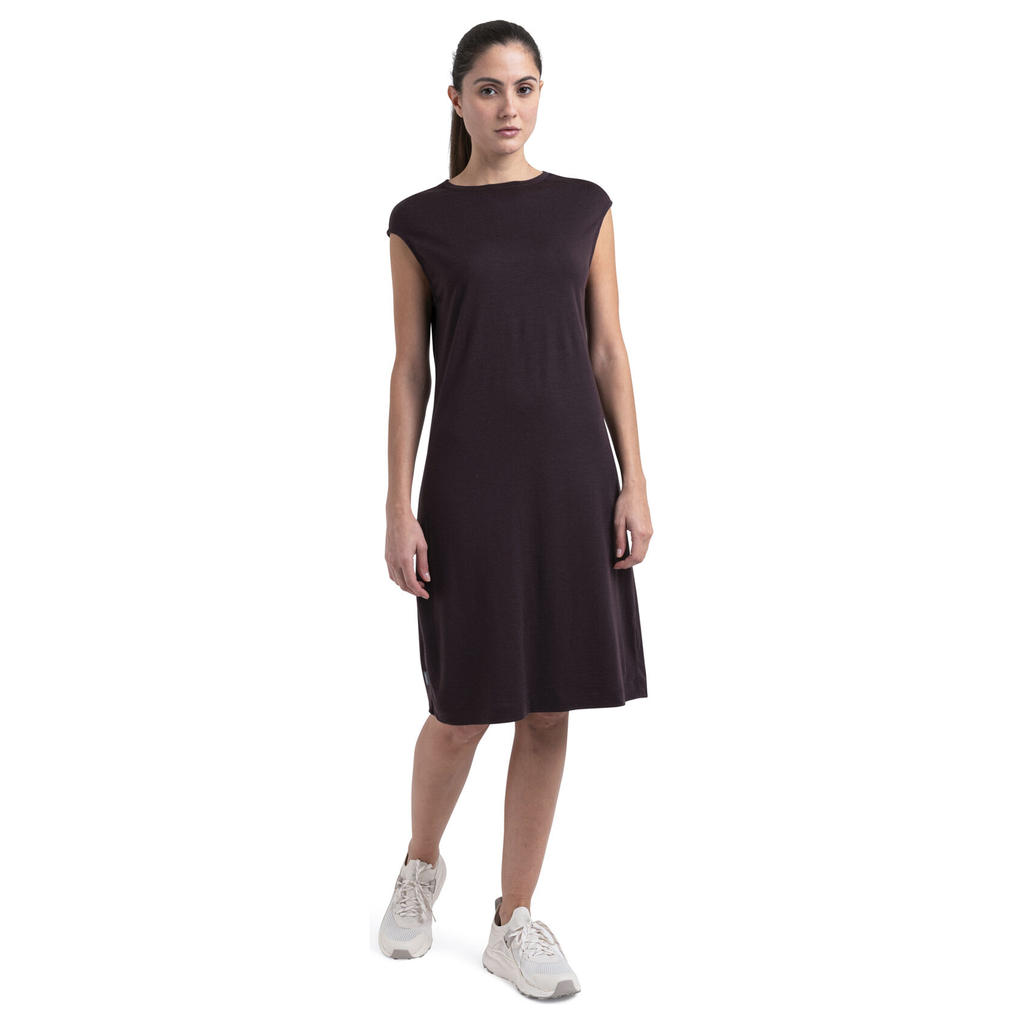 Icebreaker Granary Sleeveless Dress - Bittersweet