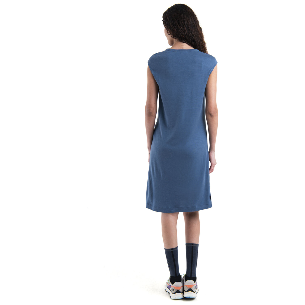 Icebreaker Granary Sleeveless Dress - Dawn