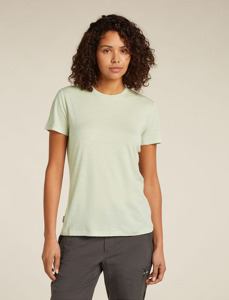 Icebreaker Merino 150 Tech Lite III Tee Women's - ASHEN