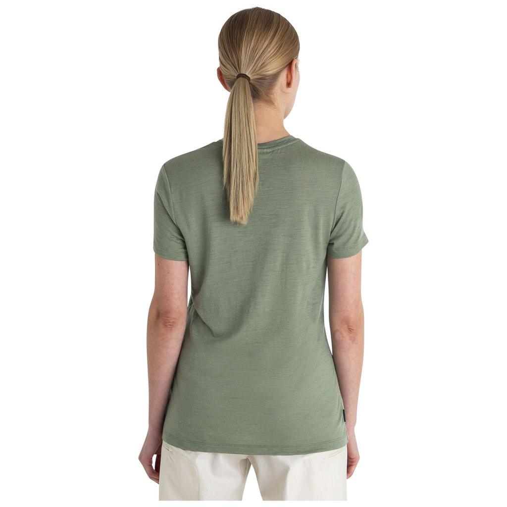 Icebreaker Merino 150 Tech Lite III Tee Women's - LICHEN