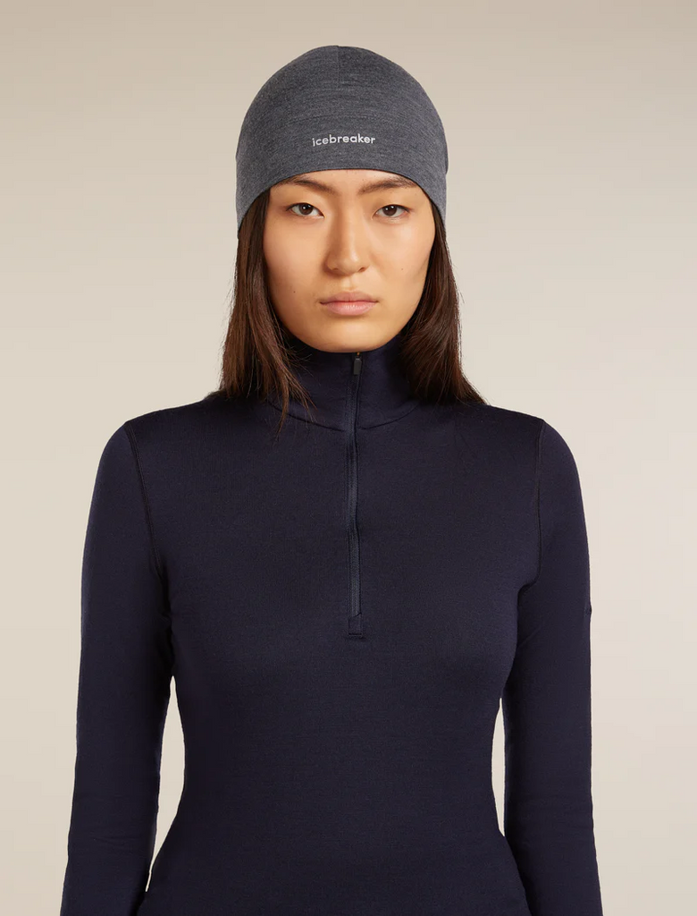 Icebreaker Merino 200 Oasis Beanie - JET HTHR