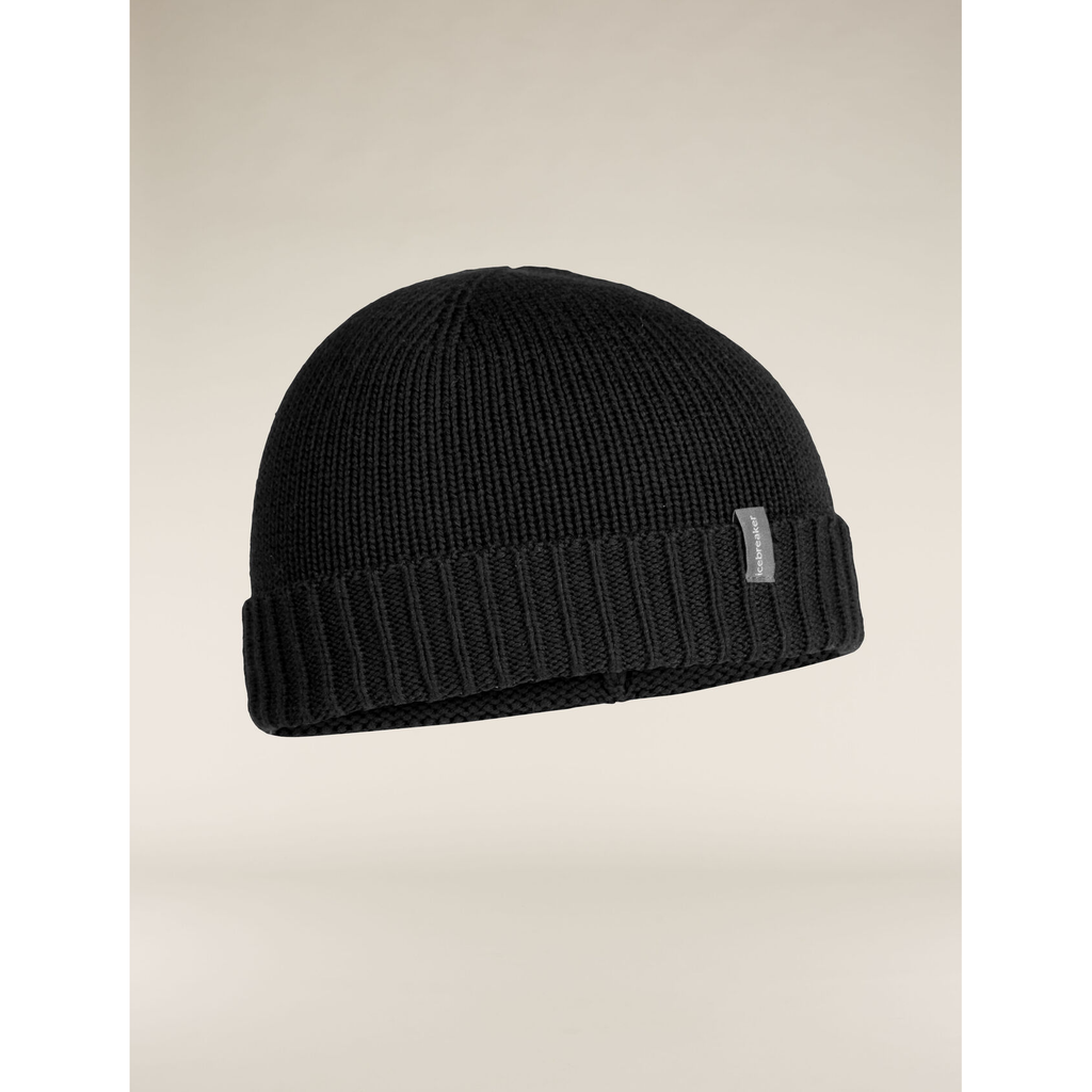 Icebreaker Vela Cuff Beanie - Black