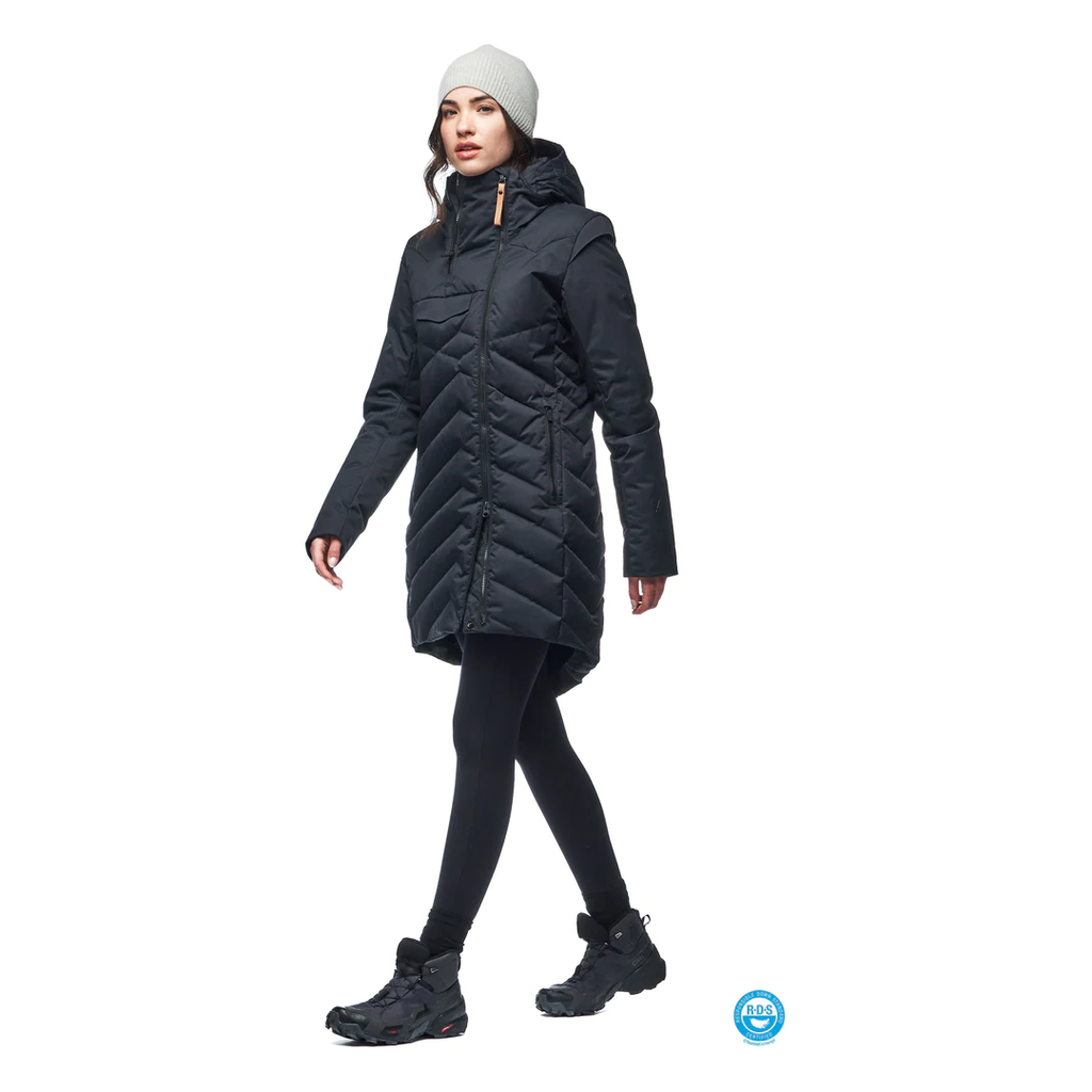 Indyeva Ayaba II Coat Women - Black