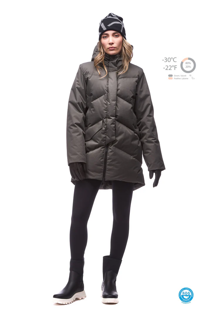 Indyeva Ayaba Simplified Down Coat Women - CYPRES